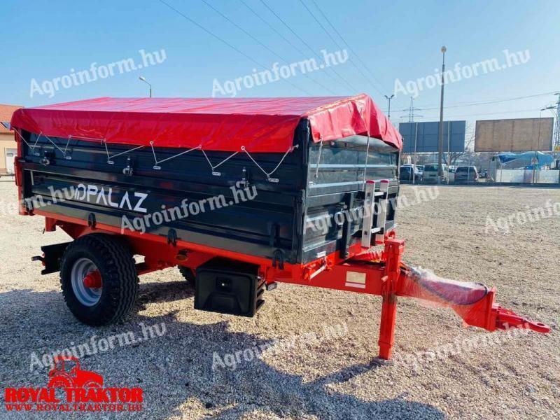 Palaz 3,5 t single axle trailer