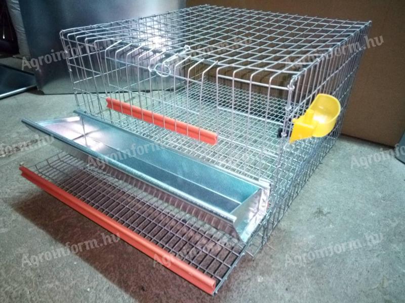 Nová klec na křepelky, 20 kusů na prodej, poštovné zaplaceno