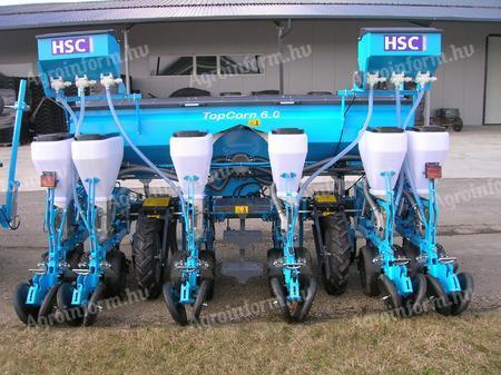 Topcorn 4-6 row seed drill, per seed - KC-Békés Kft