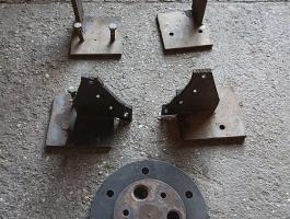 Weimar Zetor motor konzol