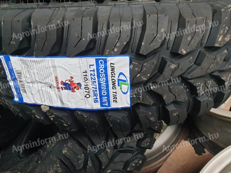 225/75R16 LINGLONG M/T 4X4 TEREP ÚJ GUMIABRONCS