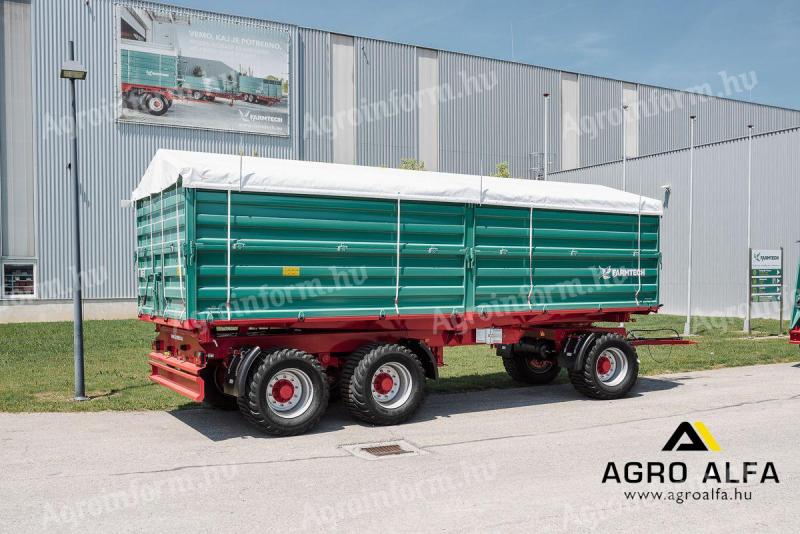 Farmtech DDK 2400 háromtengelyes pótkocsi (27t),  készletről