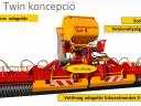 VREDO AGRI Twin pneumatikus gyepvetőgép,  direktvetőgép,  nagyüzemek számára