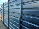 6 m langer, neuer, flach montierter Lagercontainer, Kovobel, Lagerhalle, Container