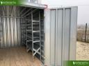 NEU Kovobel Flachlagercontainer, Lagercontainer, zerlegbar