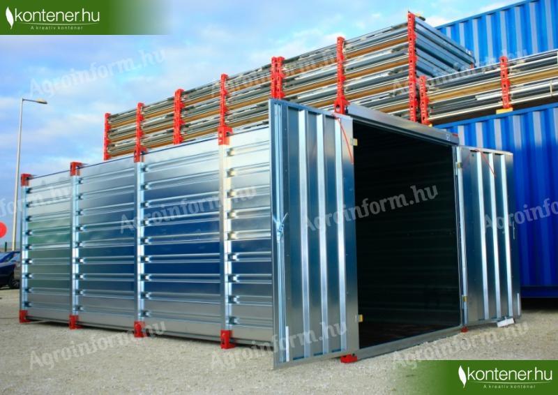 KOVOBEL Container 6 m, Lagercontainer, Flachlager, Container