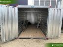 NEU KOVOBEL Container 2x3 m ausgekleidet, Lagercontainer, Flachlagercontainer