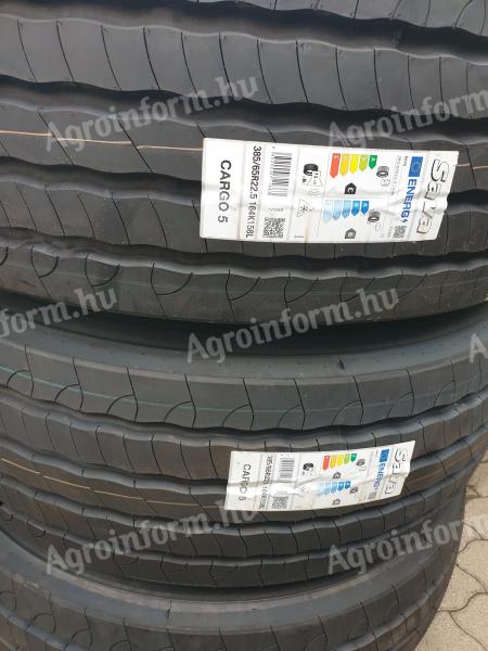 385/65R22,  5 SAVACARGO5 TRAILER ÚJ TGK GUMI (GOODYEAR ) TERMÉK