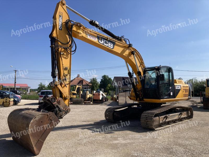 JCB JS260 28 tonnás láncos kotró 3 kanállal garantált 6000 ü.ó