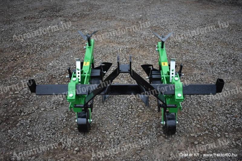 Row cultivator 2-piece with filling tines