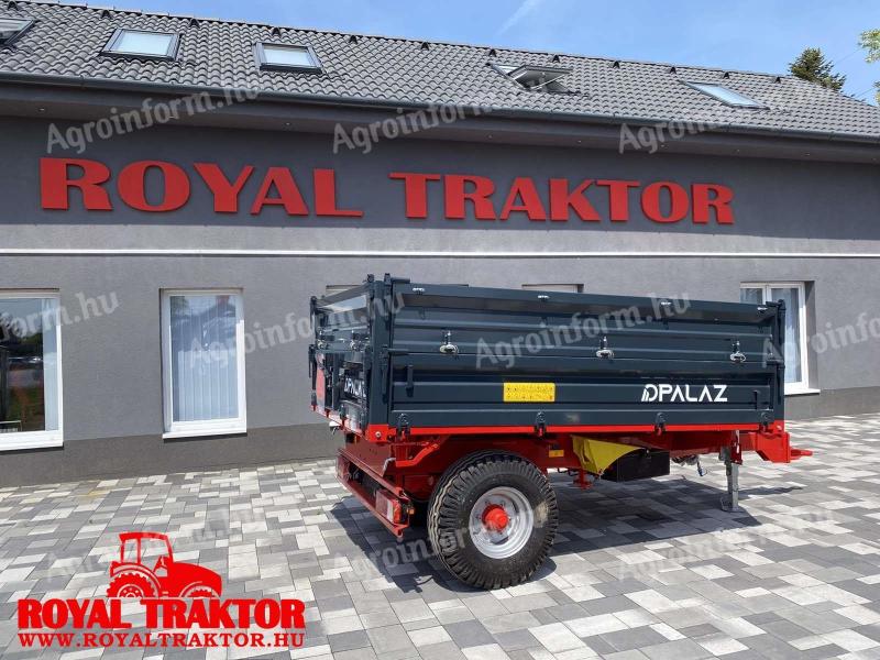 PALAZ single axle trailer 3,8 T EU