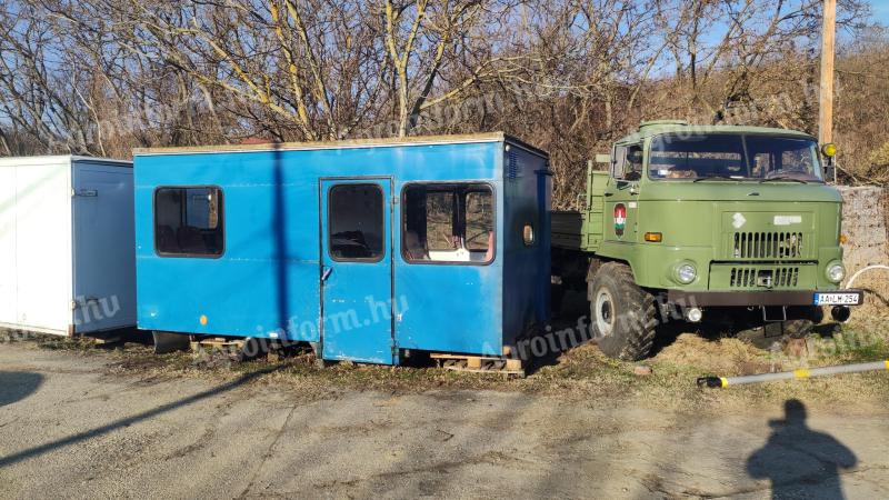 Војно домобранско зимско-лето склониште, бунгалов, тезга, надградња, контејнер