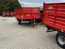 MP 50 (5T) and MP 60 (6T) 1 axle agricultural trailer set