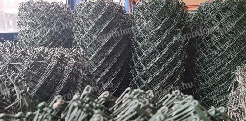 Pvc-s drótfonat vadháló drótkerítés kerítésdrót betonoszlop táblás kerítés építés drótháló