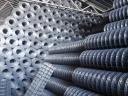 Pvc-s drótfonat vadháló drótkerítés kerítésdrót betonoszlop táblás kerítés építés drótháló