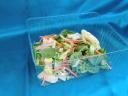 Plastic fruit and vegetable box 1 kg large