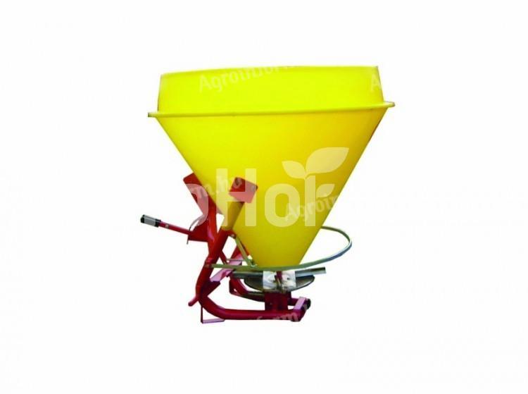 Suspended salt and fertilizer spreader (500 kg plastic hopper) / Zagroda 5232