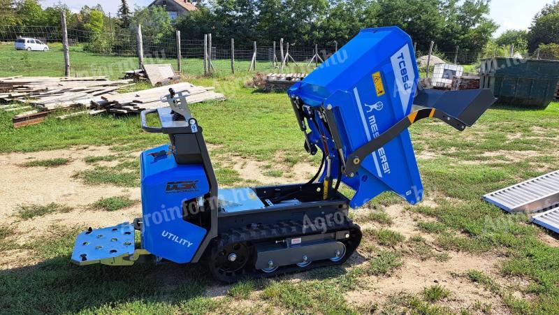 MINI-DUMPER MIT SCHIENE - MOTORISIERTES RAD MESSERSI TC85D UTILITY LINE