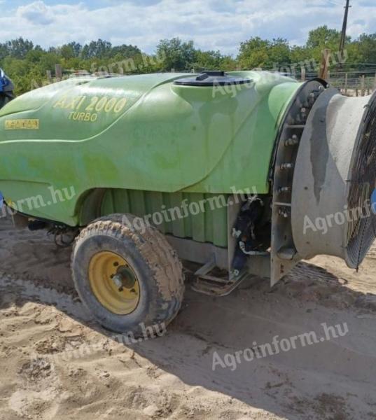 2000 litre axial sprayer