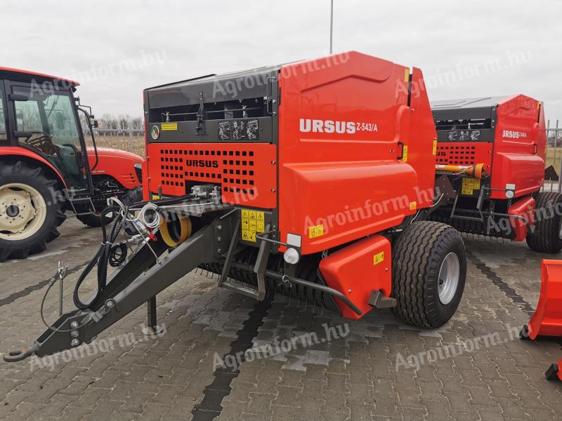 Ursus Z-543A o kompletu okrogle bale