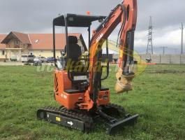 ATLAS AC 18 UF minikotrógép, kotrógép, munkagép