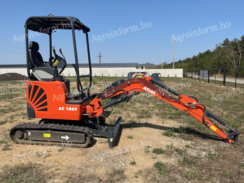 ATLAS AC 18 UF mini excavator, excavator, working machine