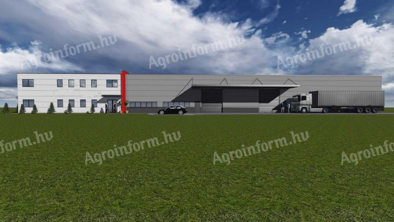 5 km od izvoza M5 iz Kecskeméta 7200 m2 površine GKSZ za prodajo