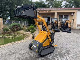 SHERPA 380T Briggs motoros gumuhevederes mini rakodó