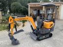 Mini excavator rotativ Sherpa WE10 NOU! Cu roată casantă