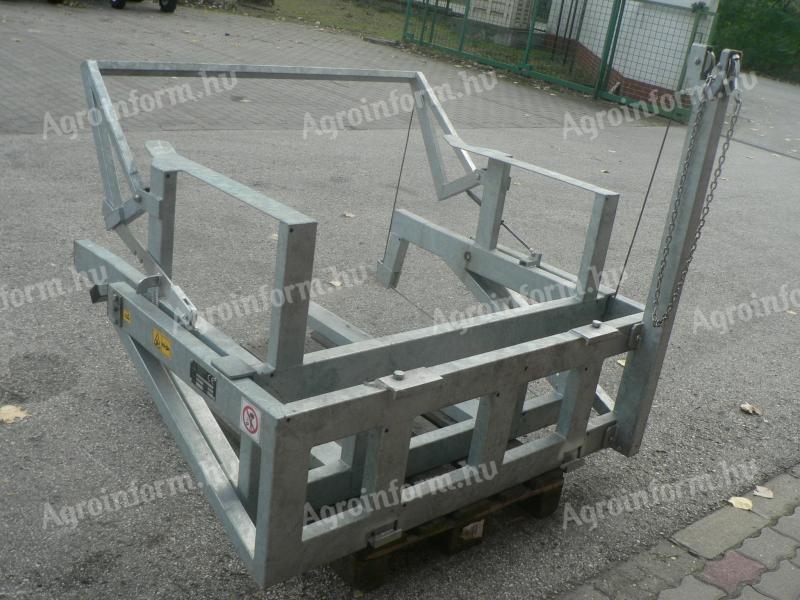 KRÓLIK WMA-115 and WHA-115 mechanical, hydraulic forklift truck mounted container tilters