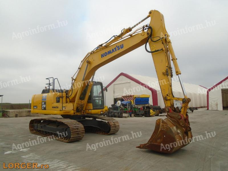 Komatsu PC210 LC-10 lánctalpas kotró