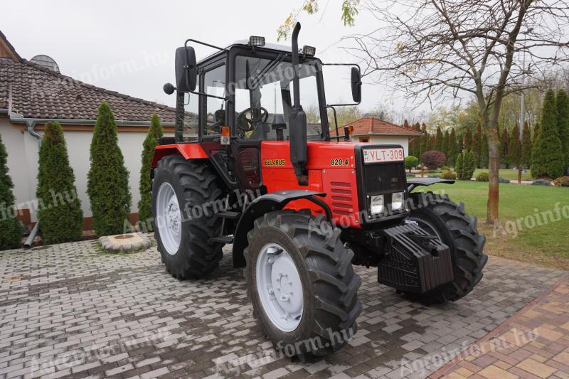 MTZ BELARUS 820.4 KLÍMÁS,  ÚJSZERŰ,  ORIGINÁL 1240 ÜZEMÓRA,  AZONNAL ELVIHETŐ,  NEM ÁFÁS