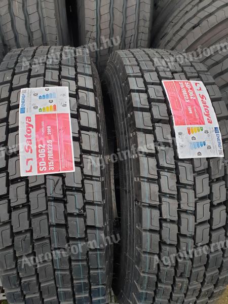 315/70R22, 5 SATOYA HÚZÓ ÚJ TGK GUMIABRONCS