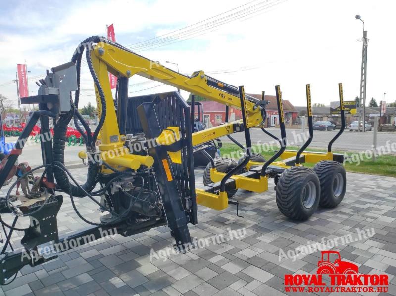 Hydrofast H9 crane forestry finishing trolley