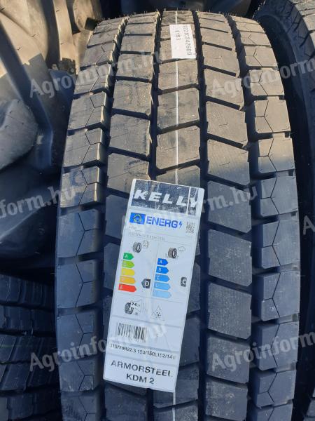 315/70R22, 5 KELLY ÚJ Húzó Új TGK Gumi (GOODYEAR TERMÉK)