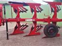 3 head reversible plough with slotted steering plate at Kc-Békés Kft.