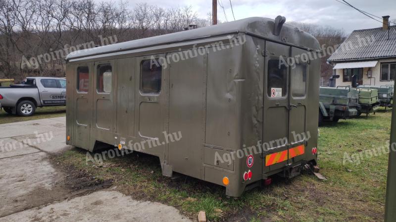 Czech military military container shelter superstructure