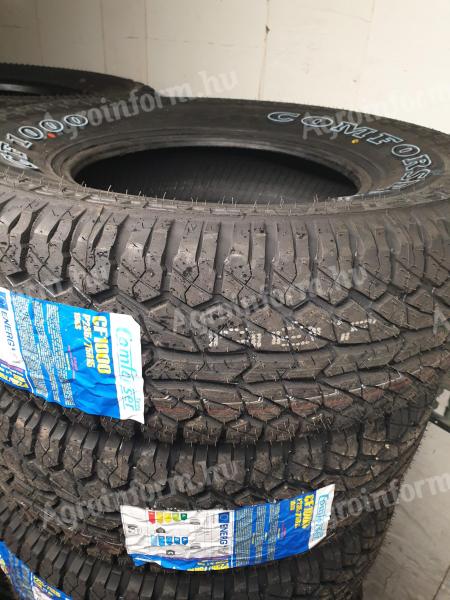 235/75R15 COMFORSER A/T 4X4 VEGYES MINTÁZAT Fehér Feliratos