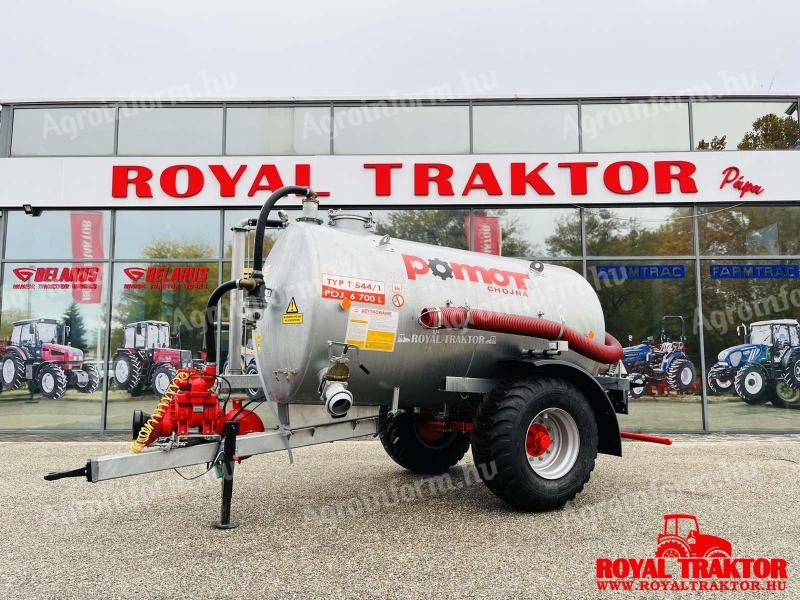 POMOT 6700 L tartálykocsi RAKTÁRKÉSZLETRŐL