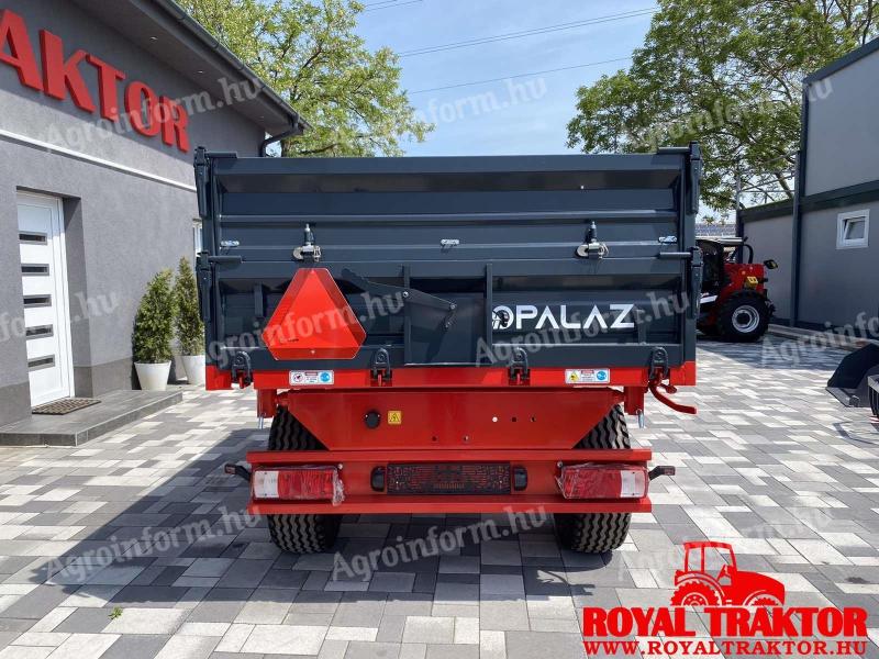 PALAZ single axle trailer 3,8 T EU