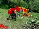 REMET RS-80 BRANCH CHIPPER WITH PETROL ENGINE - 4 KNIVES - ROYAL TRACTOR