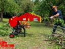 REMET RS-80 BRANCH CHIPPER WITH PETROL ENGINE - 4 KNIVES - ROYAL TRACTOR