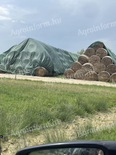 Hay bale for sale.