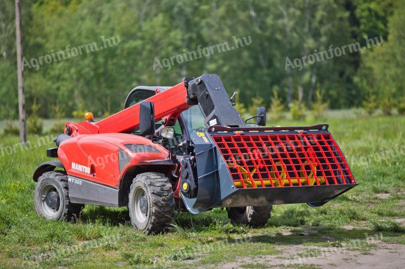 Betonkeverő kanál 140cm keverőszélesség JCB 3CX 4CX Komatsu Volvo New Holland CAT