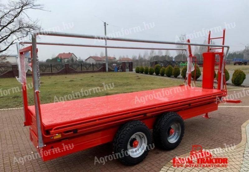 Lisicki two-axle trailed fruit picking platform