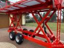 Lisicki two-axle trailed fruit picking platform