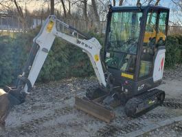 Bobcat E 17- 1140 üzemóra