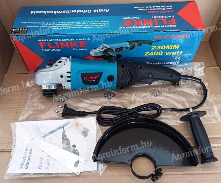Duża szlifierka kątowa, 230 large flex, 2400W/6500rpm * Flinke FK-FX-2400 *