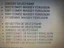 Massey Ferguson 3650 kuplung 3712834M1