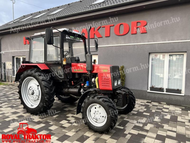 BELARUS MTZ 820 TRAKTOR RAKTÁRKÉSZLETRŐL